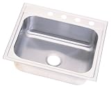 Elkay CLS2522D8DG4 Revere Carrington 25-by-22-by-8 Inch Single Bowl Stainless Steel Kitchen Sink