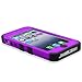 MYBAT IPHONE5HPCTUFFSO012NP Premium TUFF Case for iPhone 5 - 1 Pack - Retail Packaging - Grape/Black