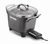 George Foreman RC0010B Smart Kitchen 30-Cup Digital Multicooker with Sear Setting
