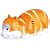 Kitchen Craft Ginger Cat Crumb Pet Novelty Tabletop Vacuum Cleaner