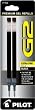 Pilot G2 Gel Ink Refill, 2-Pack for Rolling Ball Pens, Extra Fine Point, Black Ink (77232)