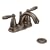 MOEN 6610ORB Brantford 2-Handle Lavatory Faucet with Drain Assembly, Oil Rubbed Bronze