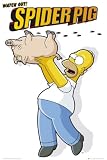 Simpsons Movie Spider Pig Poster Homer Simpson New - 36 x 24 Inches (91.5 x 61 cms)