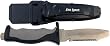 Knife - Titanium 4.5" blade with blunt tip