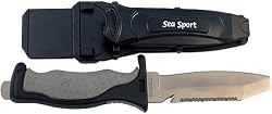 Knife - Titanium 4.5" blade with blunt tip
