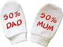 50% Mum & 50% Dad Scratch Mittens