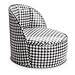 SweetSeat Booster Seat - Color: Black and White Houndstooth