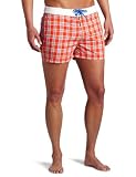 Original Penguin Men's Box Swim Short, Cherry Tomato, 30