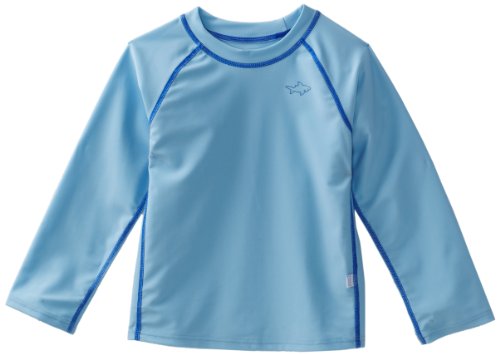 i play. Unisex-baby Infant Long Sleeve Rashguard Shirt, Light Blue, 3T/3 Years