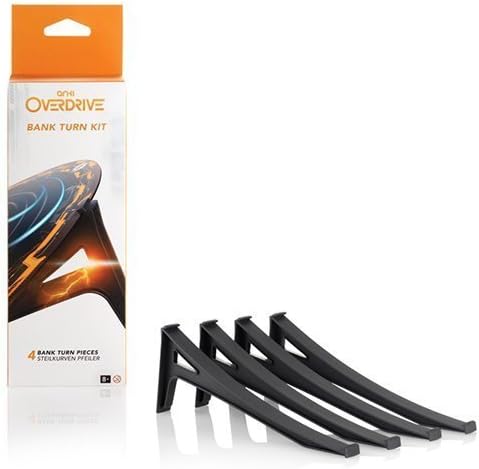 Anki OVERDRIVE Accessory Bank Turn Kit Standard Packaging,a compatible iOS or Android device are required to play. - ELEVATE YOUR TRACK! by Anki OVERDRIVE