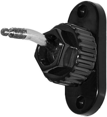 Level Mount By Elexa ELSPM 5 Bracket Speaker Mount that Swivels and Tilts, holds up to 20 lbs. by elexa consumer products