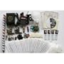 Deluxe Tattoo Kit 2 Machine Gun Power Supply Needles 11 Inks (Double Black Inks) K03 Deluxe Tattoo Kit 2 Machine Gun Power Supply Needles 11 Inks (Double Black Inks) K03