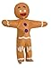 Shrek Gingerbread Man Costume, Brown, Standard