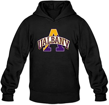 Men's American College Football Team Caa Albany Great Danes Logo Hoodies
