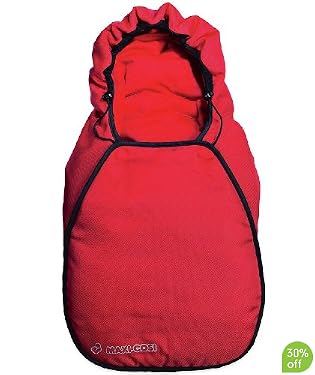 maxi-cosi cabriofix footmuff - deep red