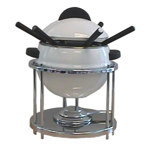 Reston Lloyd 11-Piece White Fondue Set