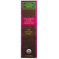 TERRA NOSTRA organic Intense Dark (73%) with Goji Berries and Pink Himalayan Mineral Salt Bar, 1.5-Ounce Bars (Pack of 24)