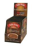 Caffe D'Vita Hazelnut Cappuccino, 0.5-Ounce Envelopes, 24-Count Boxes (Pack of 3)