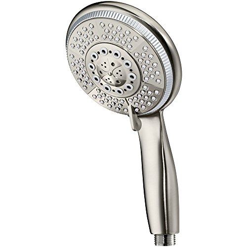 Pollenex PNHPM5SR Microban Wide Face Handheld Shower Head