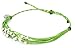 Pura Vida Bracelets "Pura Vida Platinum Solid" Forrest Fire Green Bracelet