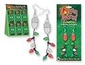 Lotsa Lites Christmas Holiday Flashing Light Bulbs Earrings