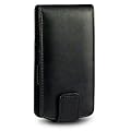 SONY ERICSSON XPERIA ARC S PREMIUM PU LEATHER FLIP CASE / COVER / POUCH / HOLSTER - BLACK PART OF THE QUBITS ACCESSORIES RANGE