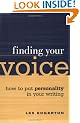 Finding Your Voice: How to Put Personality in Your Writing