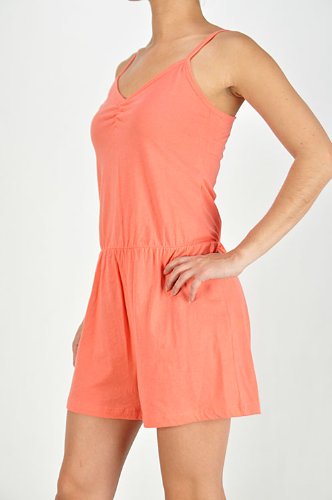 Women's Sleeveless Cotton Jumper with Straps