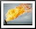 Oil Well Fire Photographers Framed Art Poster Print by W. E. Garrett, 39x31