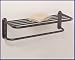 Tools & Hardware : Oil Rubbed Bronze Hotel Towel Shelf or Train Rack with Bar