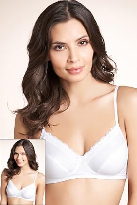 2 Pack - Cotton Rich Non-Wired Non-Padded Bras