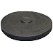 Dixie Poly DC-20 Polyethylene Drum Dust Cover, For 20 gallon Drum, 18.5" Outside Diameter x 2.5" Side Lip, Black, Pack of 2