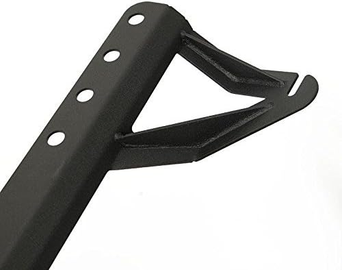 Riverside Ca Upper Windshield Mount Bracket 51.5"-52" LED Light Bar Roof Mounting Brackets for Jeep Jk 07-15 Steel Cab Jeep Wrangler