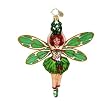 Christopher Radko Glass Mistletoe Fairy Christmas Ornament #1015553