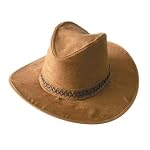 Deluxe Cowboy Hat Brown with Band