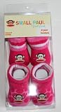 Small Paul By Paul Frank Boy and Girl Infant New Born Baby Booties Sock 2 Pair New (450002)