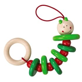 Haba Rattling Caterpillar Toy