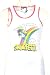 Smurfs Smurfette Rainbow Womens Vintage White Tank Top T-shirt Image