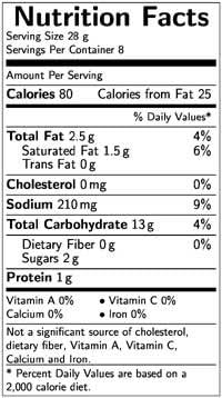 Immaculate Baking Crescent Roll, 8 Ounce -- 12 per case.