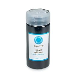 Martha Stewart Crafts Large Glitter, Onyx