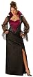 Plus Size Deluxe Midnight Vampire Costume