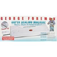 George Foreman Super Sealing Machine Vacuum Food Sealer