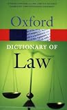 A Dictionary of Law (Oxford Dictionary of Law)