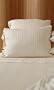 BambooDreams Reversible Coverlet Euro Sham Set Rain / Blue Moon