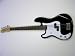 Left Handed Black Electric Bass Guitar