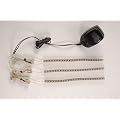 FLEXIBLE WATERPROOF 72 LED STRIP LIGHT MOONLIGHT EFFECT FOR MARINE AQUARIUM FISH TANK W/ ADAPTER