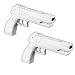 Skque Nintendo Wii Gun Detactable Shooting Unit Lot x 2 Bundle Kit Set