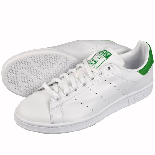adidas STAN SMITH／アディダス スタンスミス／RUNNINGWHITExFAIRWAY／ランニングホワイト×フェアウェイ／M20324 (US5.5/23.5cm) [並行輸入品]