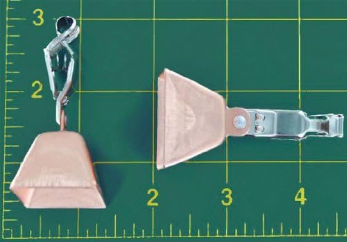 12 Fishing Alert Clamp On Copper Fishing Alarm Bells Bulk 59ABS