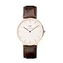 Daniel Wellington Damen-Armbanduhr Classic York Lady Analog Quarz Leder 0510DW